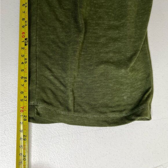 Harlow and Rose Woman Green Jumpsuit Sleeveless Elastic Waist Burnout Pockets 1X - Picture 16 of 16